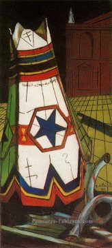  realisme - jouets du Prince 1915 Giorgio de Chirico surréalisme métaphysique